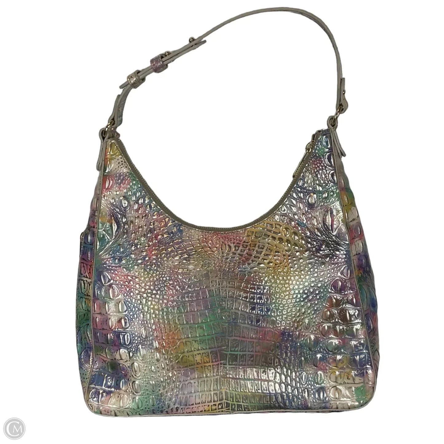 Handbag Designer By Brahmin, Size: Large