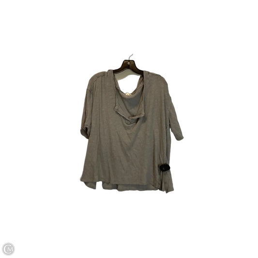 Top Short Sleeve Basic By We The Free In Grey, Size: M