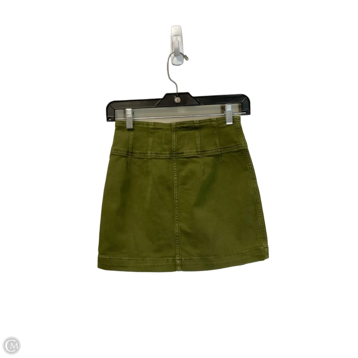 Skirt Mini & Short By We The Free In Green Denim, Size: 0