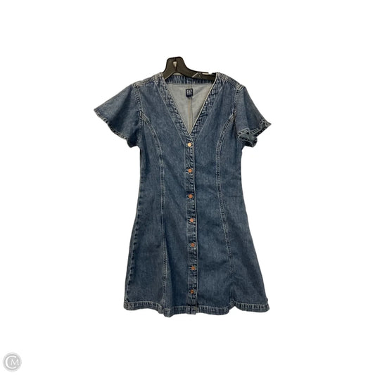 Dress Casual Short By Gap In Blue Denim, Size: Xs