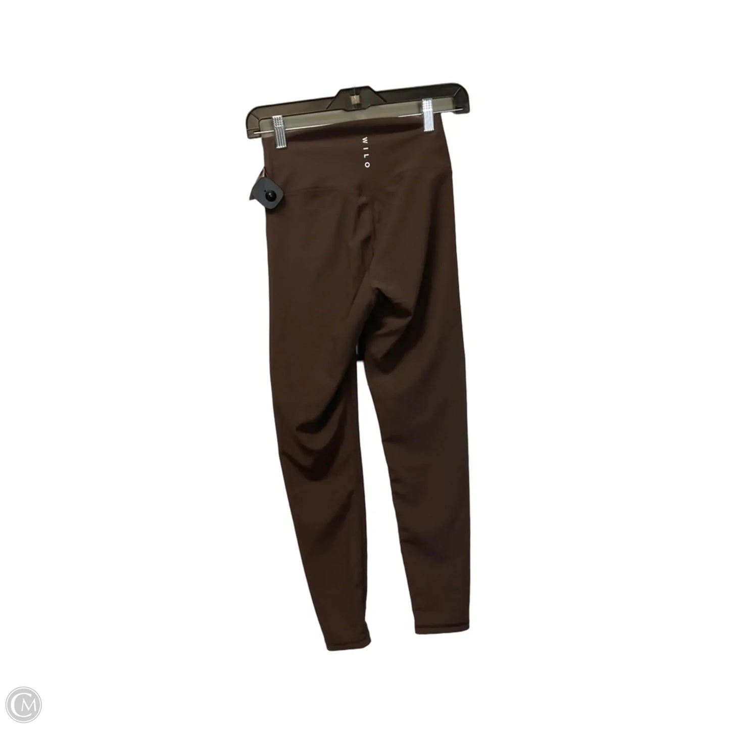 Athletic Leggings By Wilo In Brown, Size: S