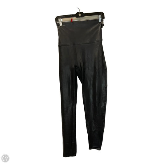 Athletic Leggings By Spanx In Black, Size: 3x