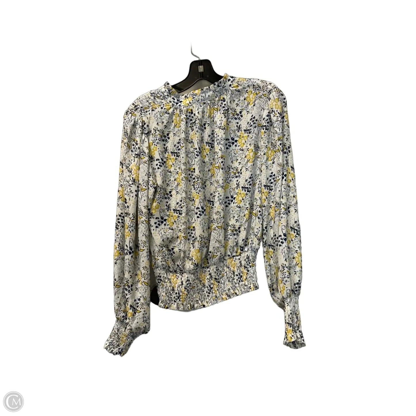 Top Long Sleeve By Rachel Zoe In Floral Print, Size: S