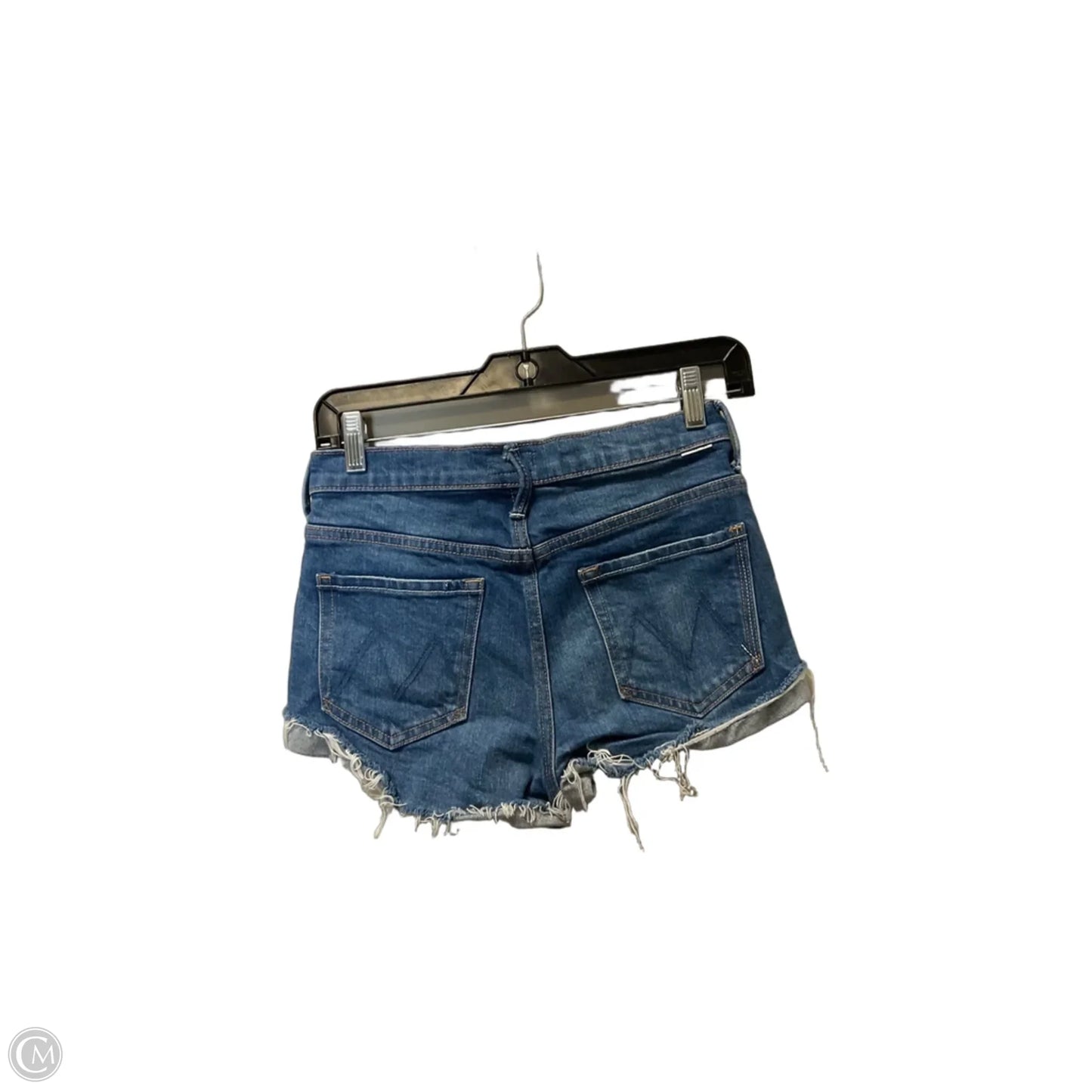 Shorts By Mother In Blue Denim, Size: 4