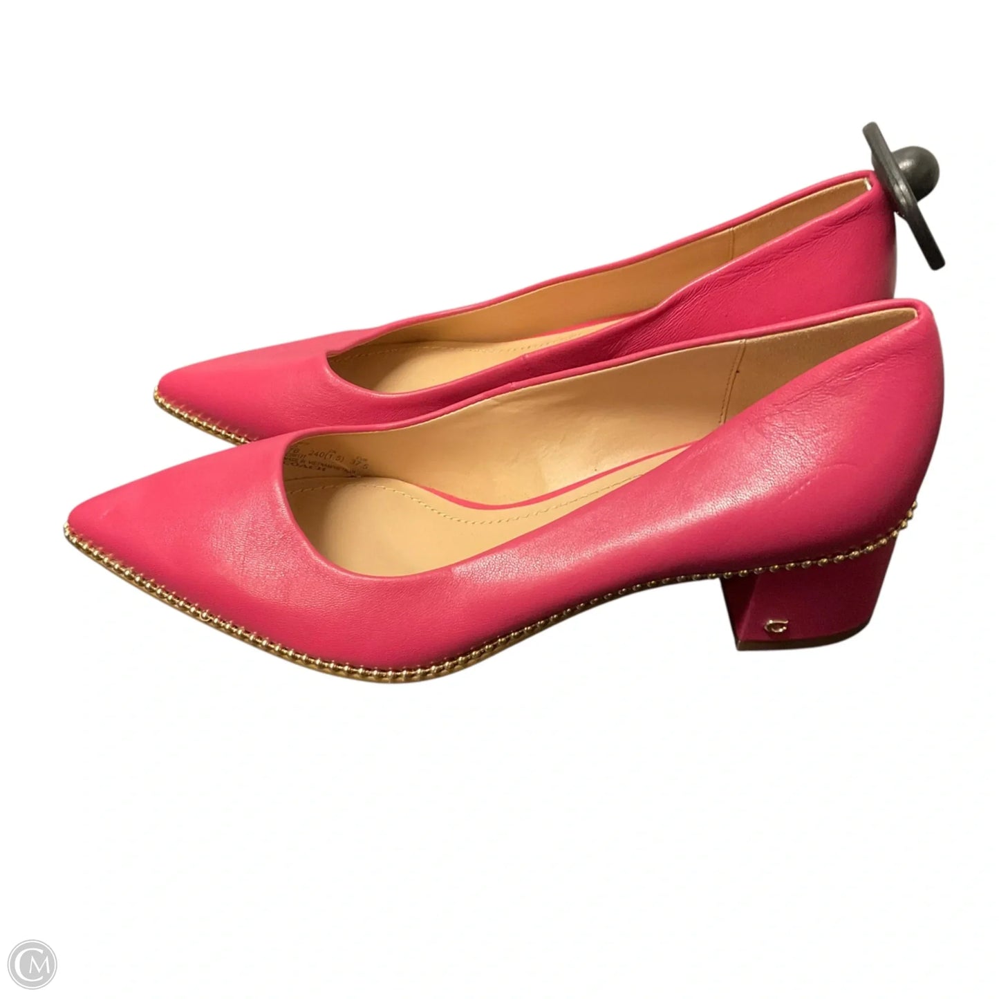 Shoes Designer By Coach In Pink, Size: 7