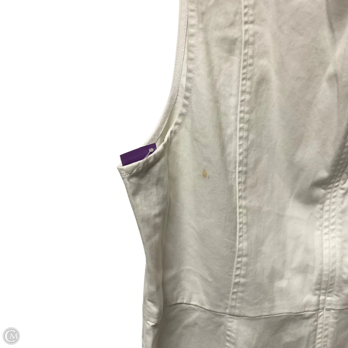 Dress Casual Midi By Boden In White, Size: 12