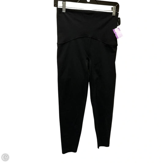 Athletic Leggings By Spanx In Black, Size: M