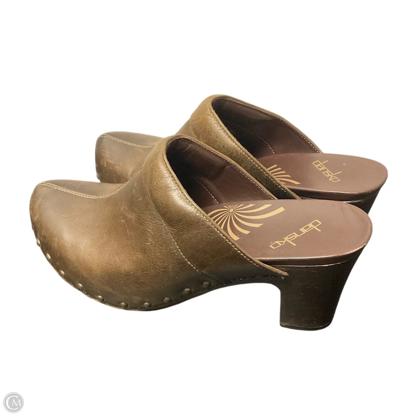 Shoes Heels Block By Dansko In Brown, Size: 8.5