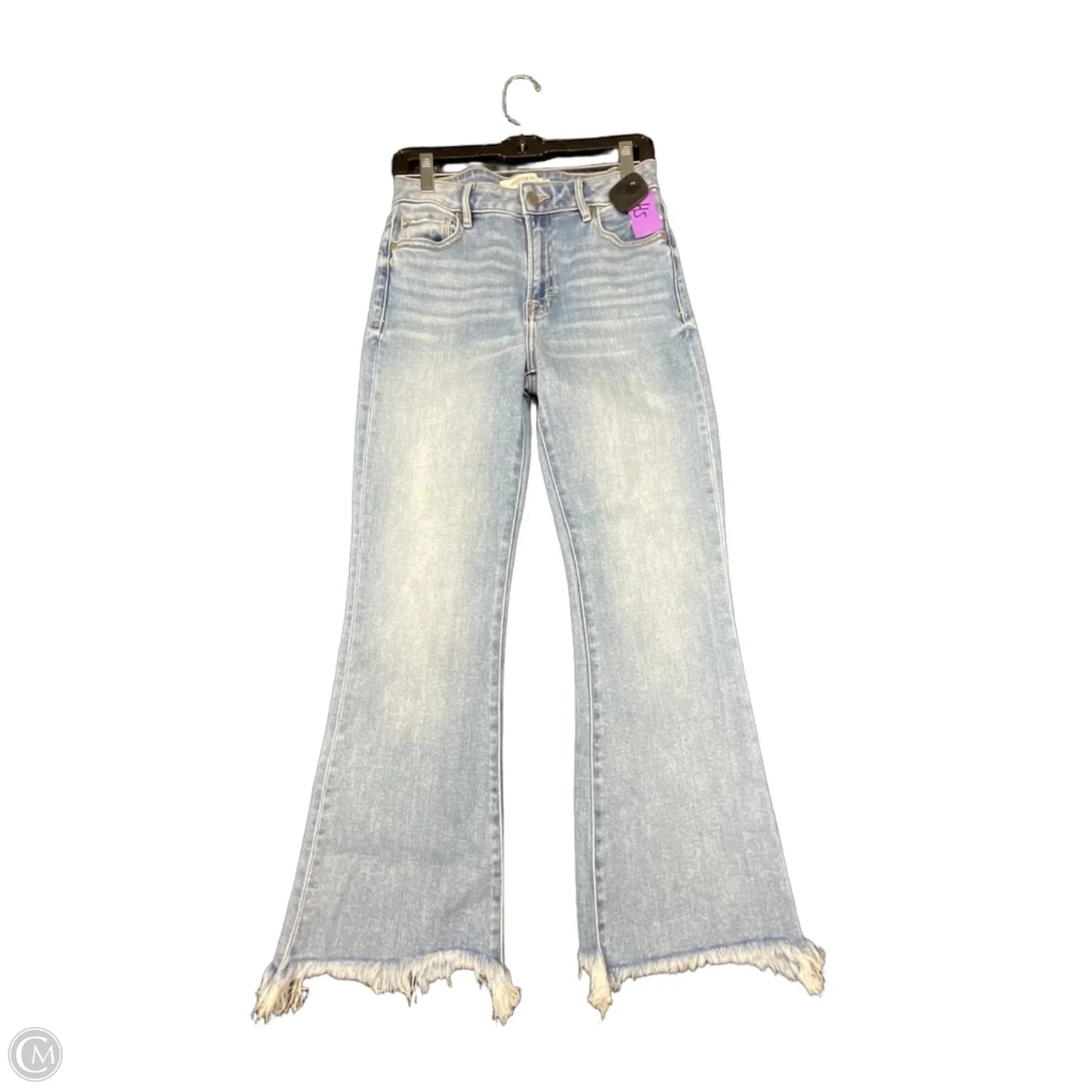 Jeans Flared By Hidden In Blue Denim, Size: 4