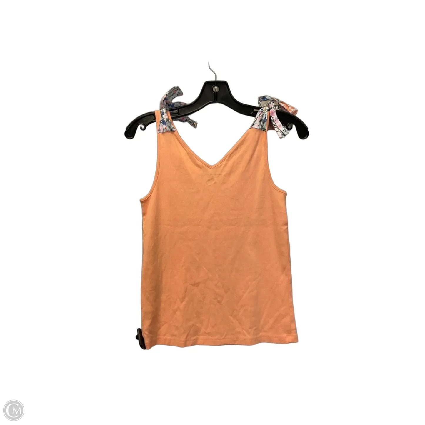 Top Sleeveless By Tommy Hilfiger In Orange, Size: S