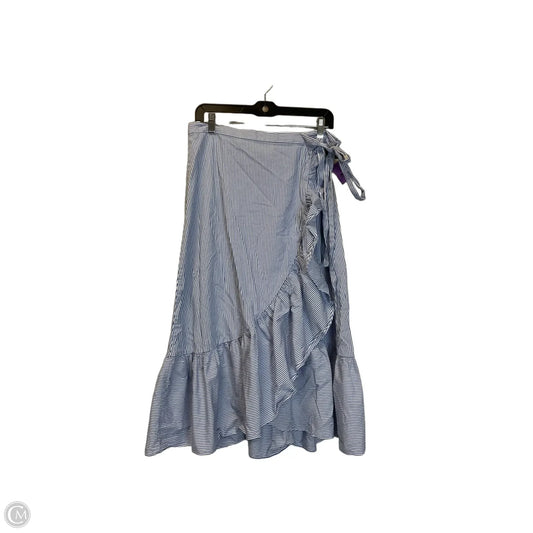 Skirt Maxi By J. Crew In Striped Pattern, Size: 12