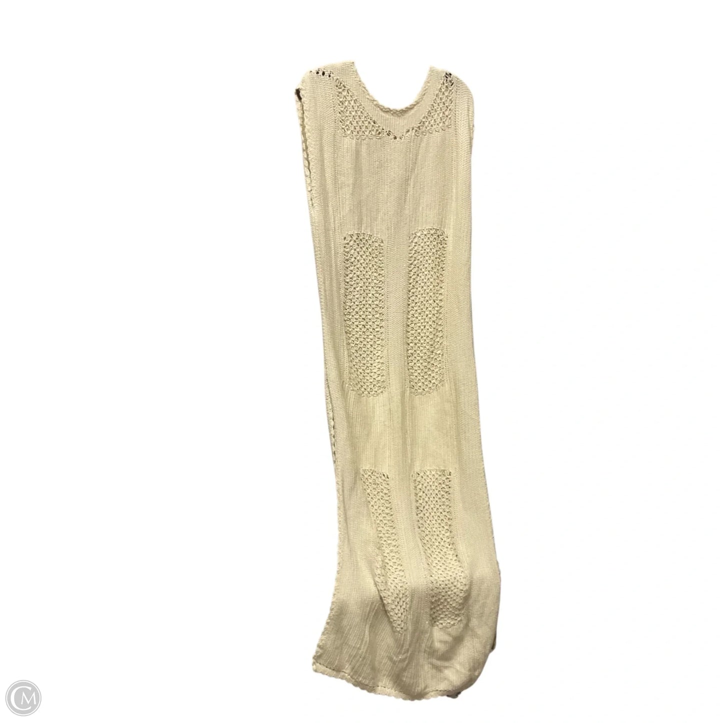 Dress Casual Maxi By Free People In Cream, Size: Xs