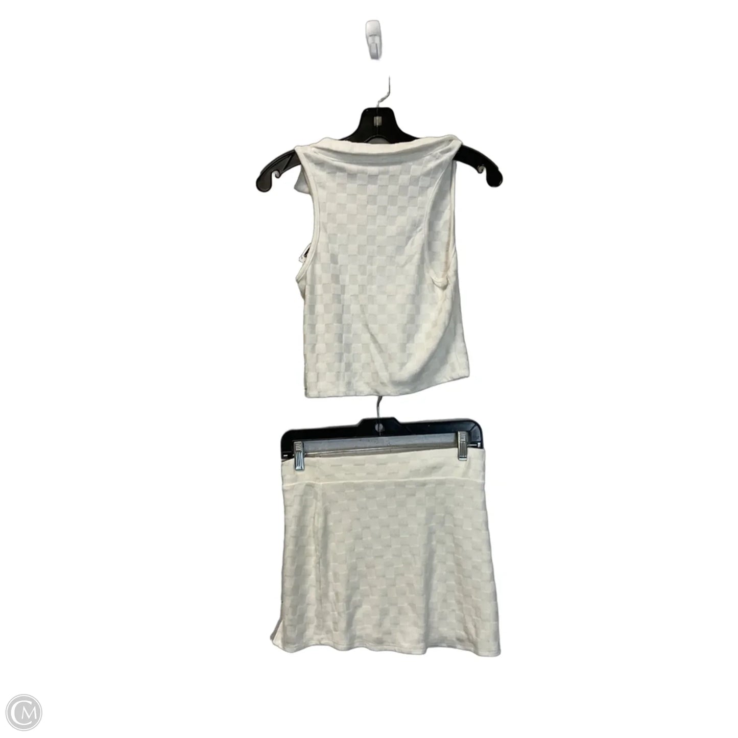 Skirt Set 2pc By Atelier In White, Size: S