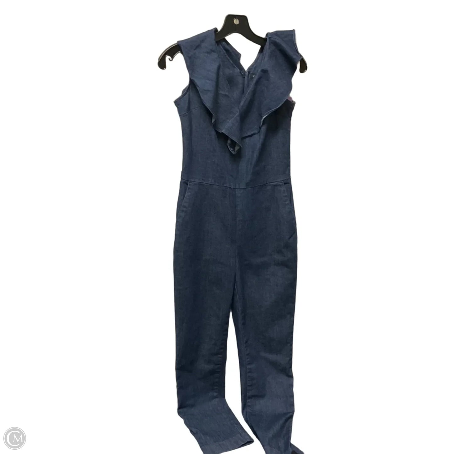 Jumpsuit By Banana Republic In Blue Denim, Size: 0