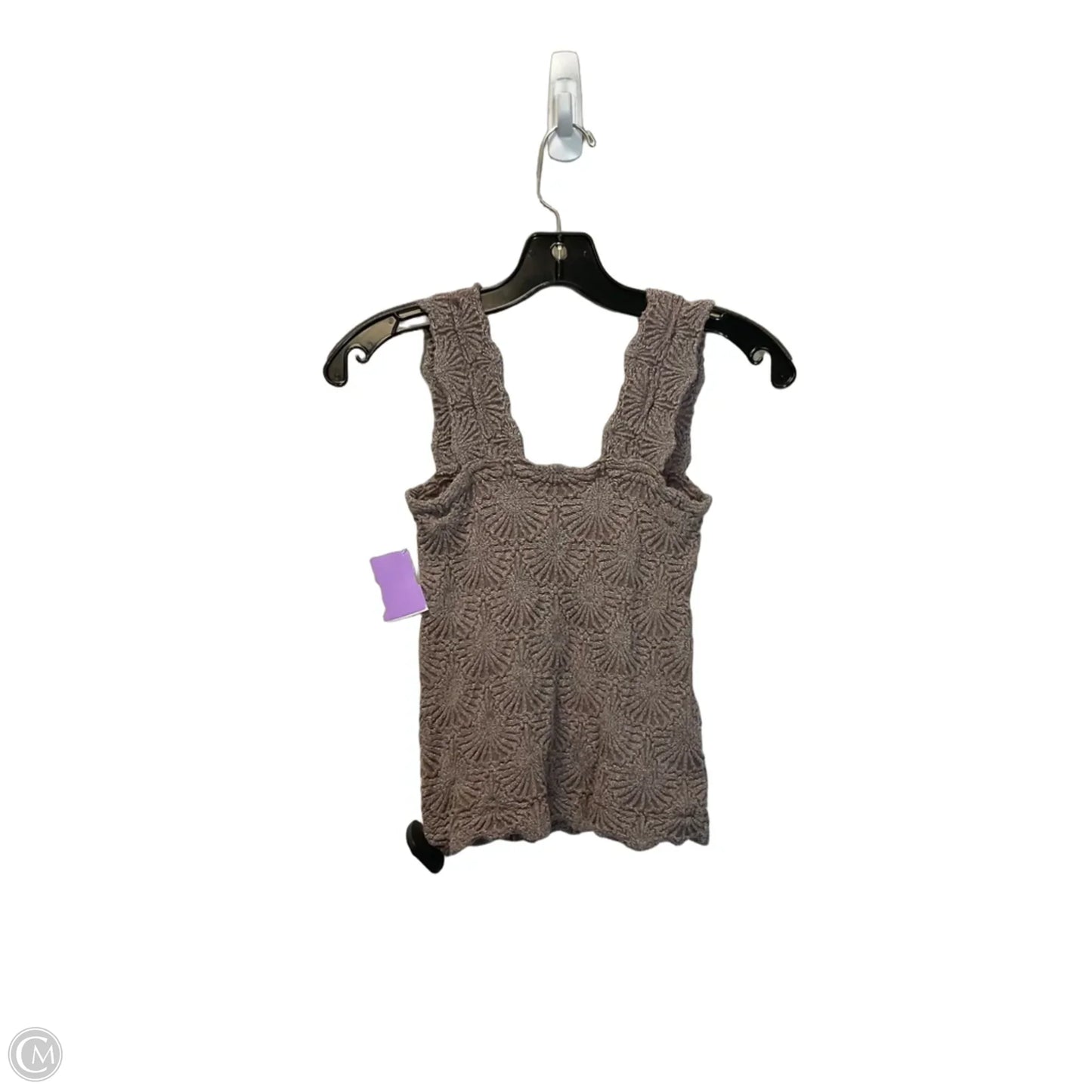 Top Sleeveless By Free People In Tan, Size: M