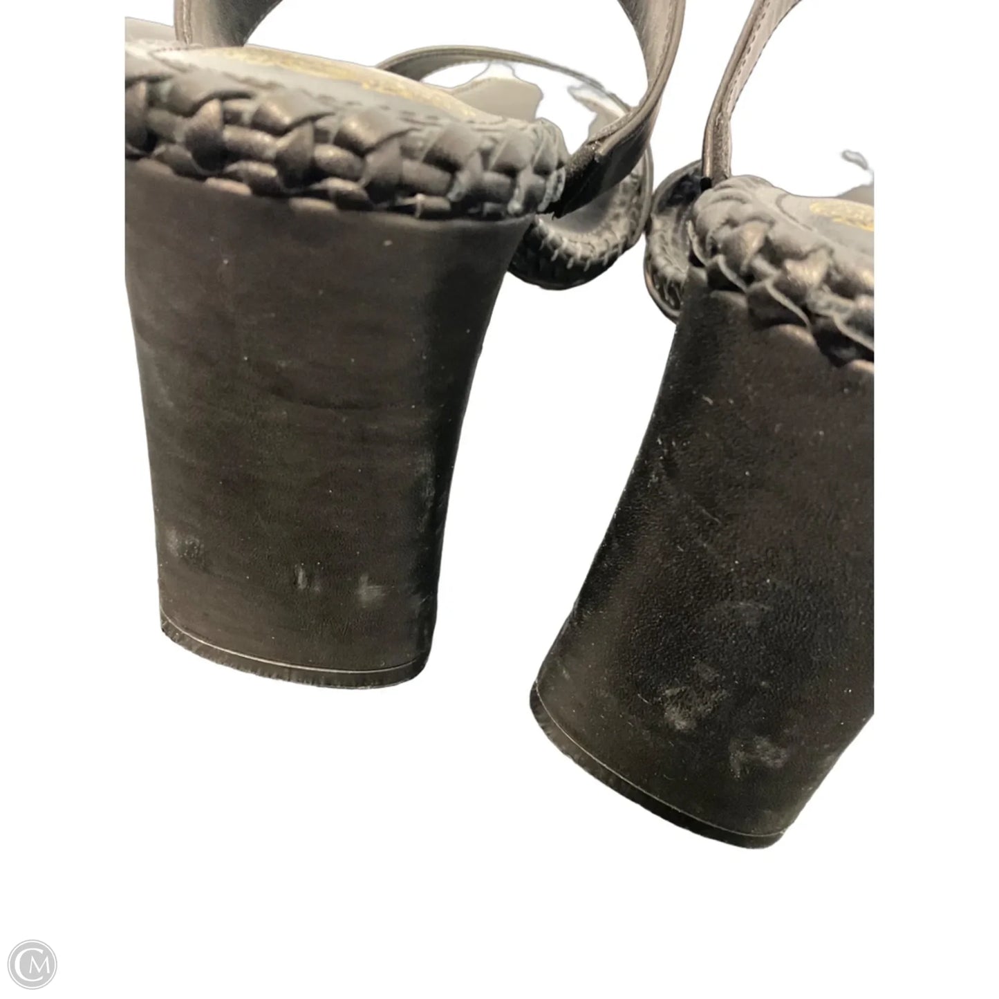 Sandals Heels Block By Vince Camuto In Black, Size: 8