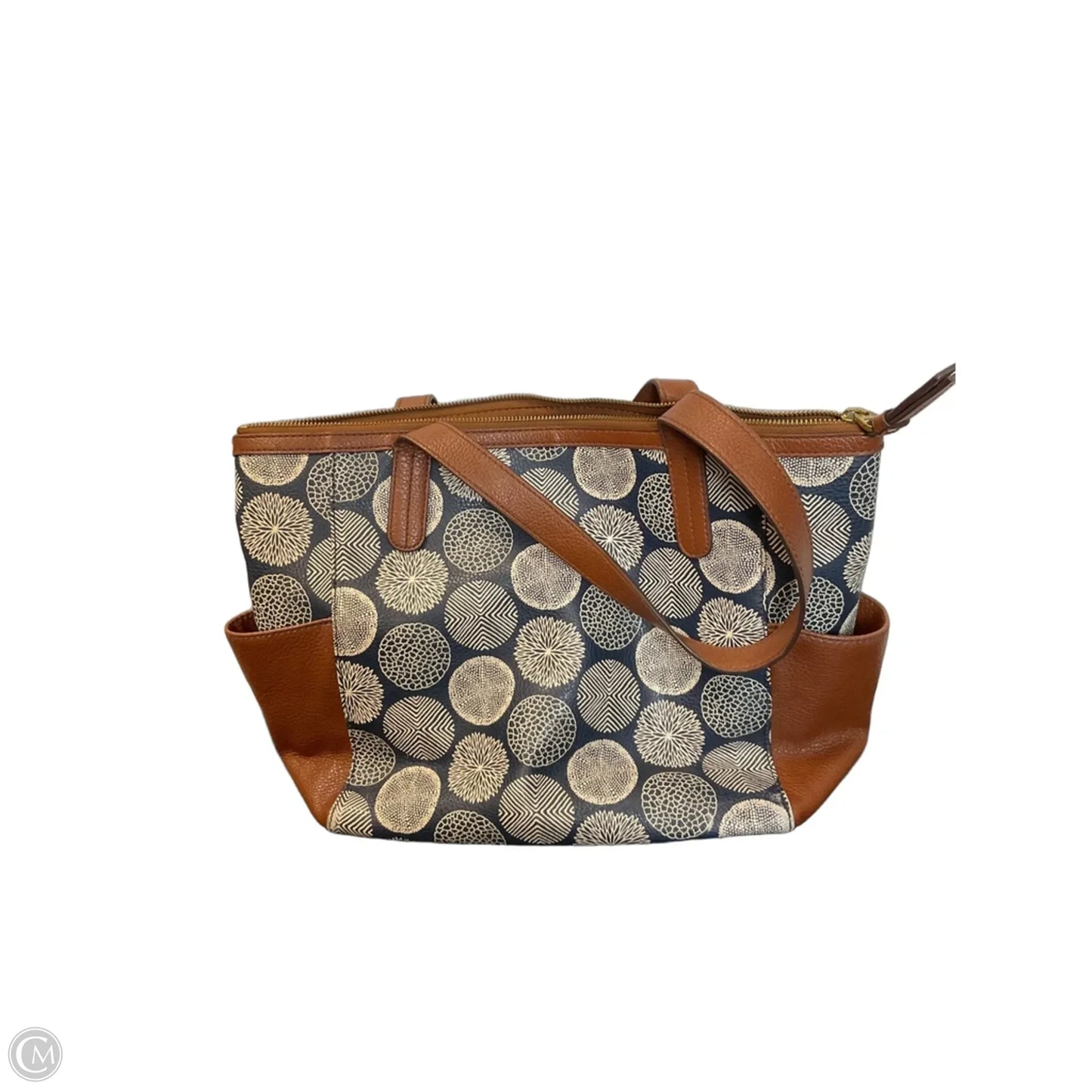 Handbag By Fossil, Size: Medium