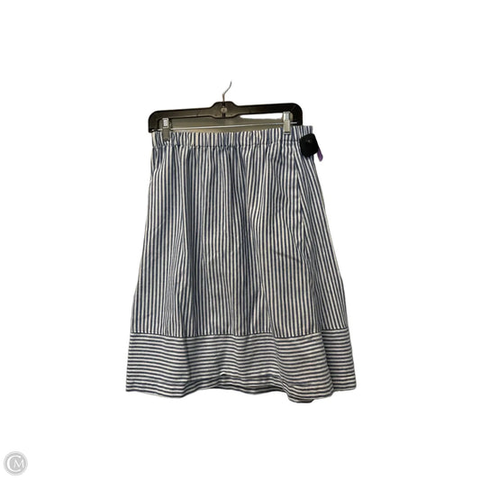 Skirt Mini & Short By J. Crew In Striped Pattern, Size: S