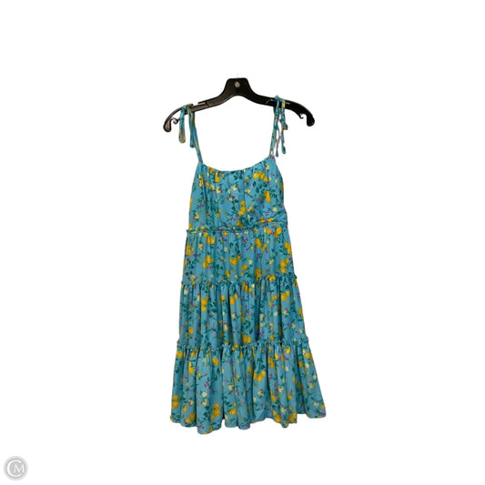 Dress Casual Short By Blu Pepper In Blue, Size: S