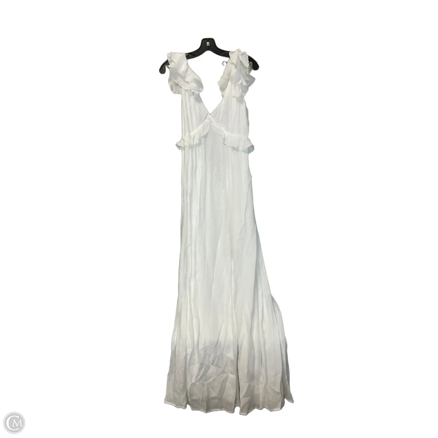 Dress Casual Maxi By Francesca’s In White, Size: M