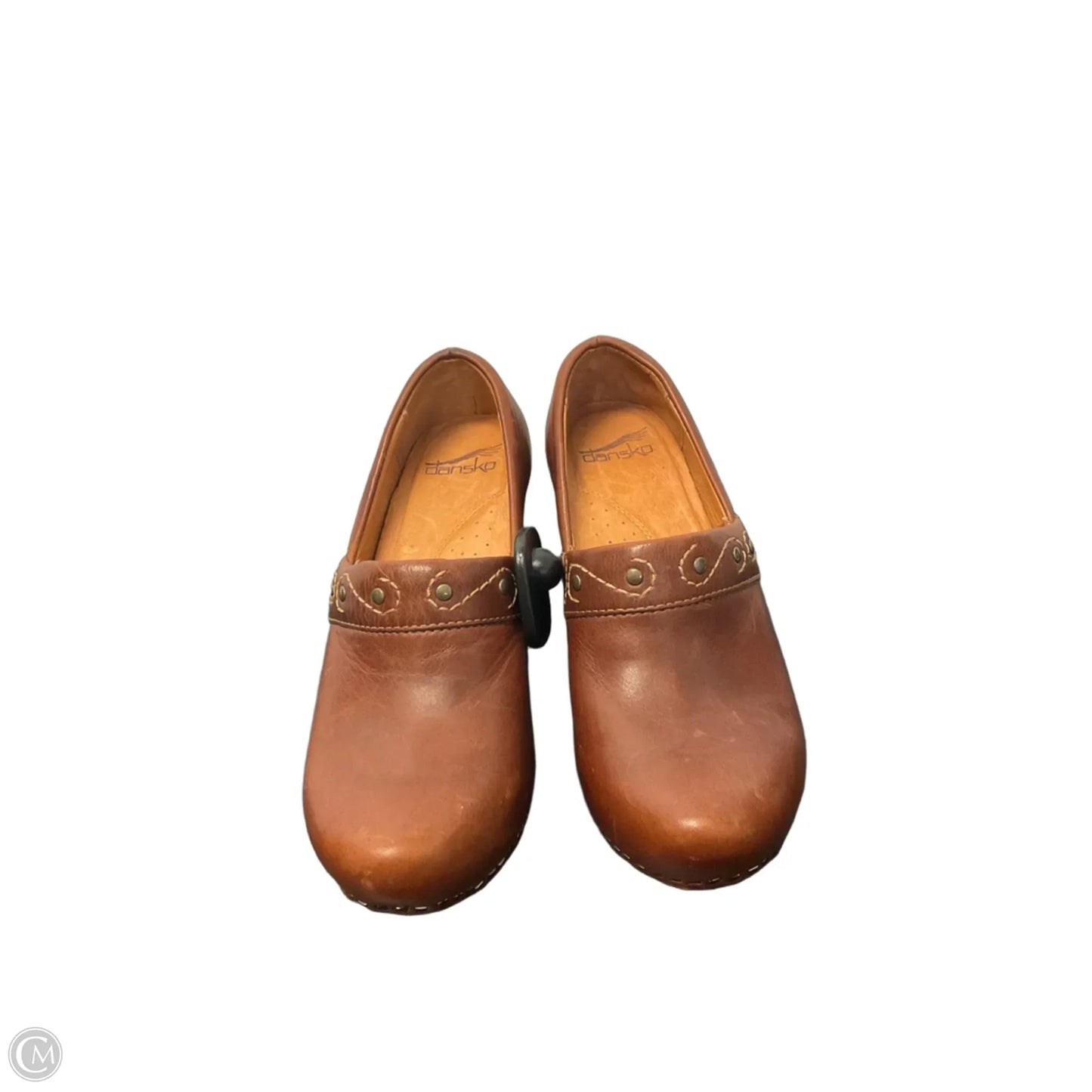 Shoes Heels Block By Dansko In Brown, Size: 6