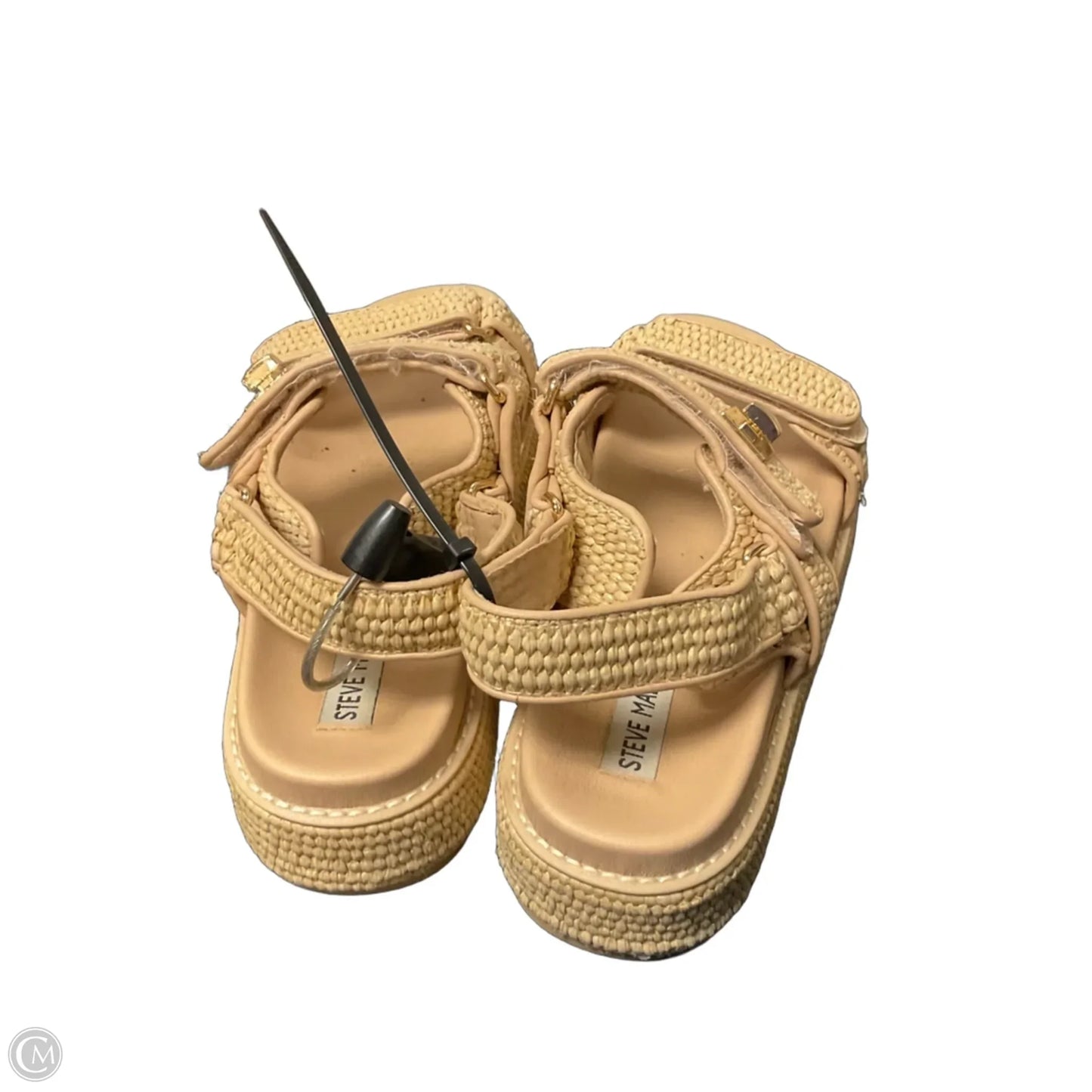 Sandals Flats By Steve Madden In Tan, Size: 9