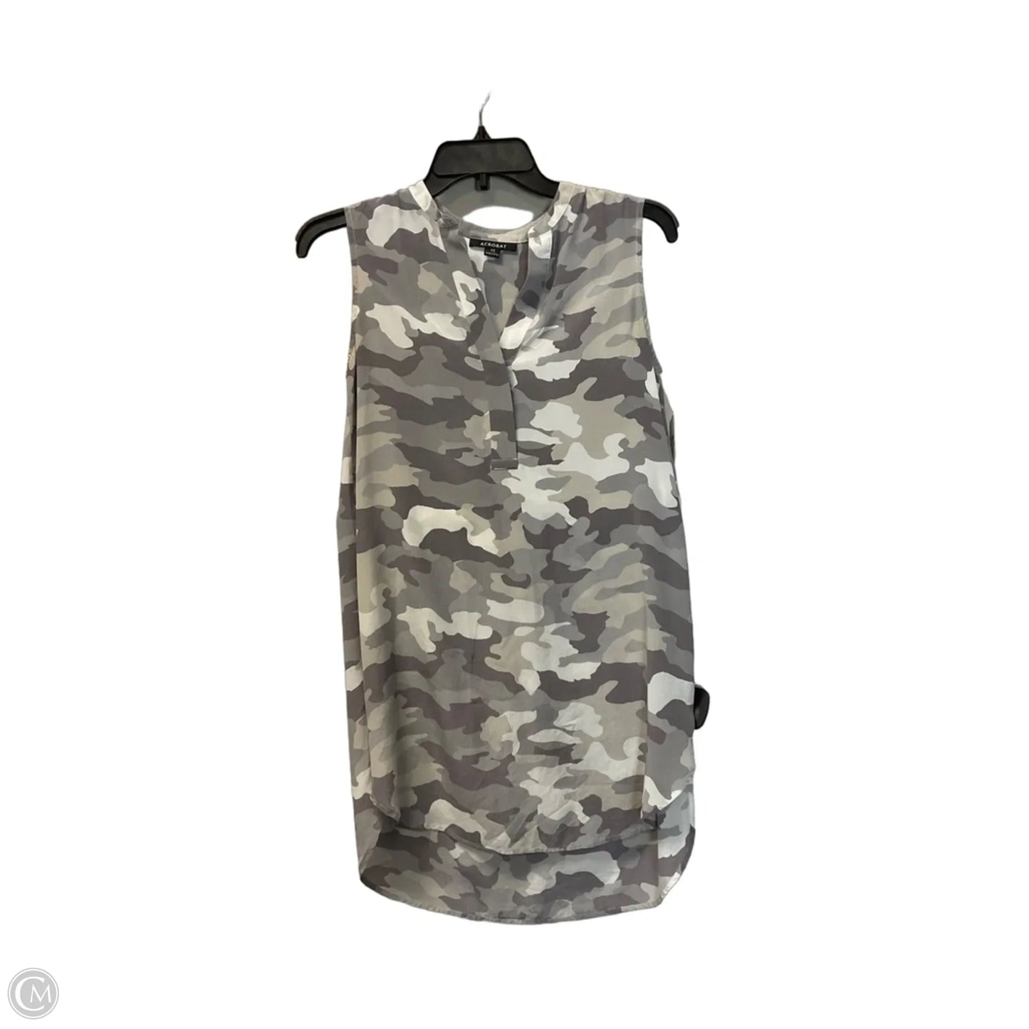 Top Sleeveless By Clothes Mentor In Camouflage Print, Size: Xs