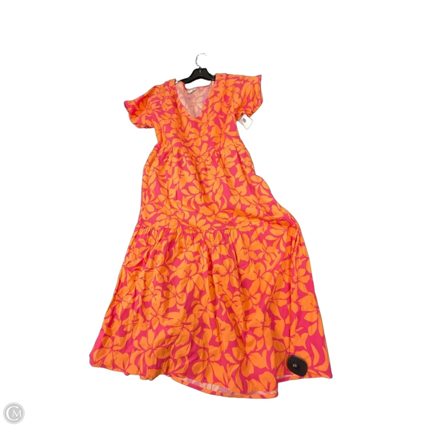 Dress Casual Midi By J. Crew In Pink, Size: 10p