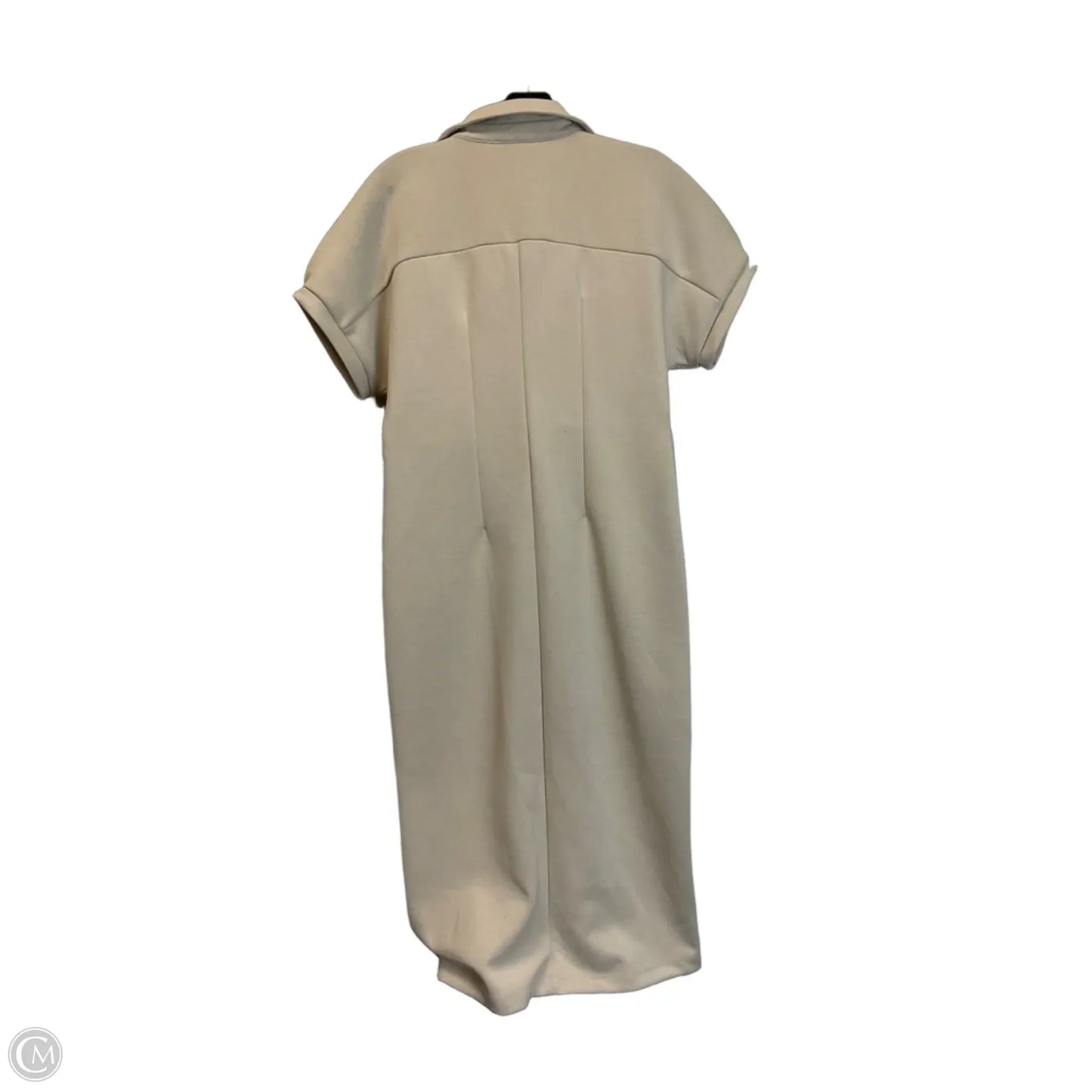 Dress Casual Midi By Cynthia Rowley In Tan, Size: Xs