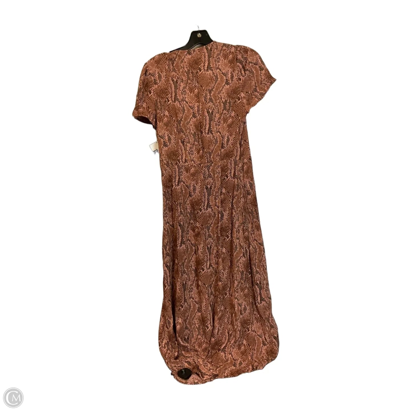 Dress Casual Maxi By Express In Animal Print, Size: Xs