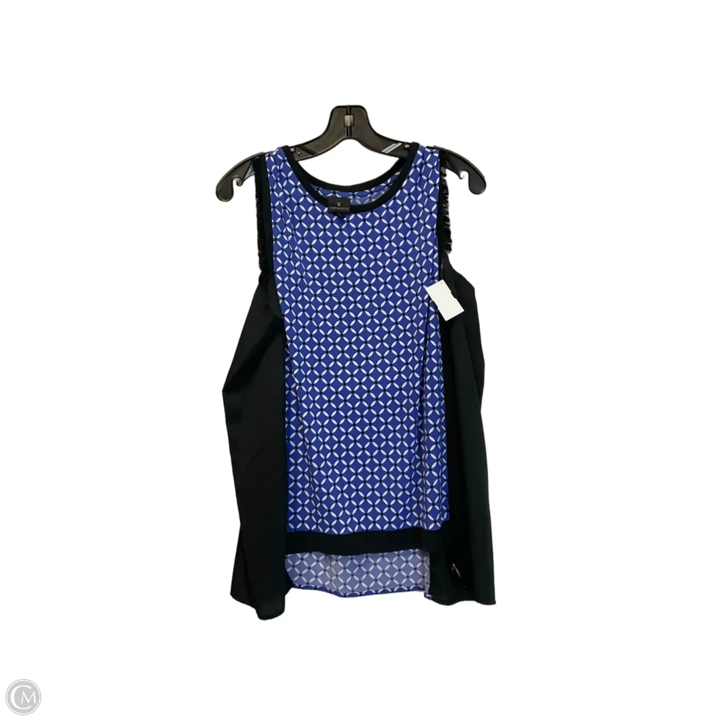 Top Sleeveless By Worthington In Blue, Size: Xl
