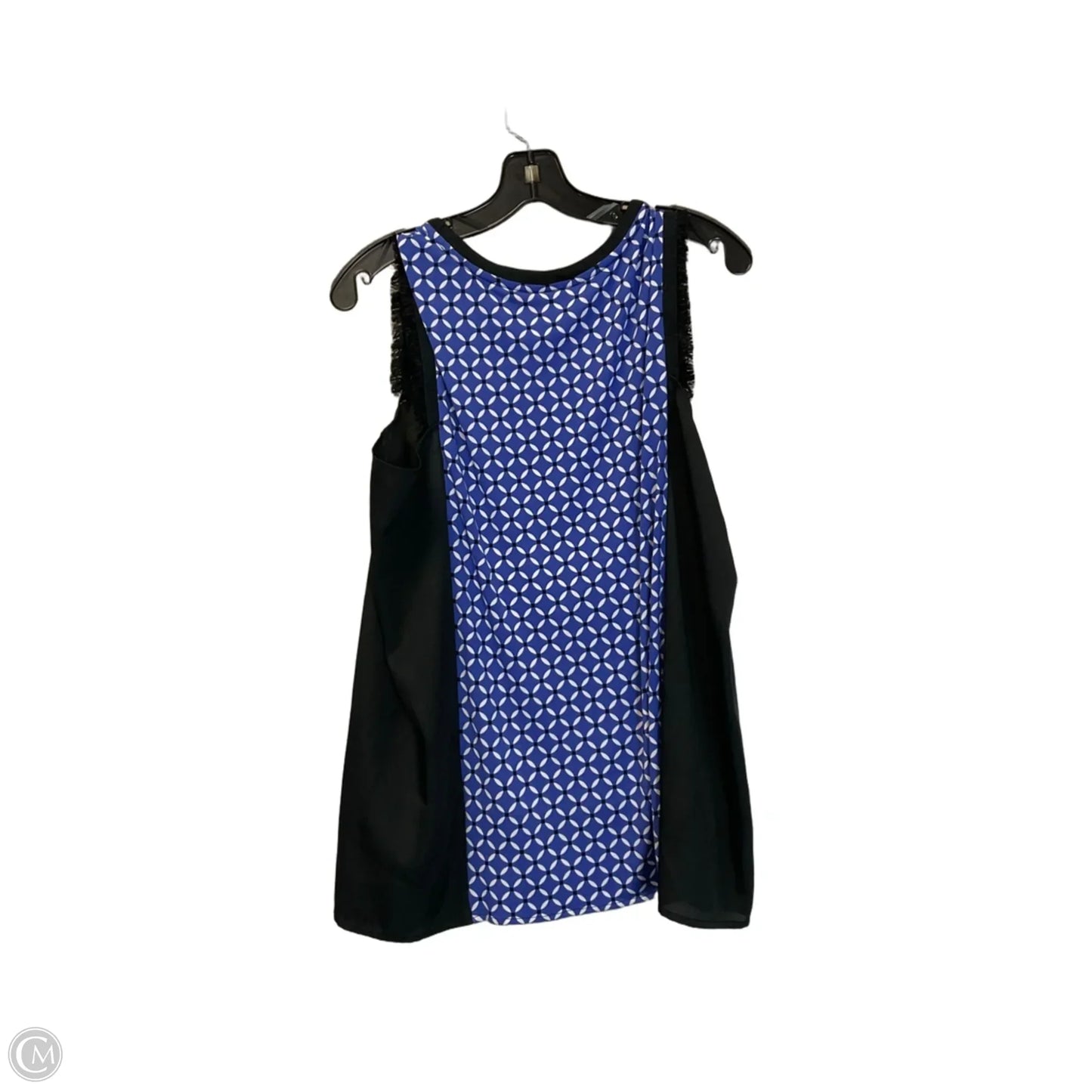 Top Sleeveless By Worthington In Blue, Size: Xl