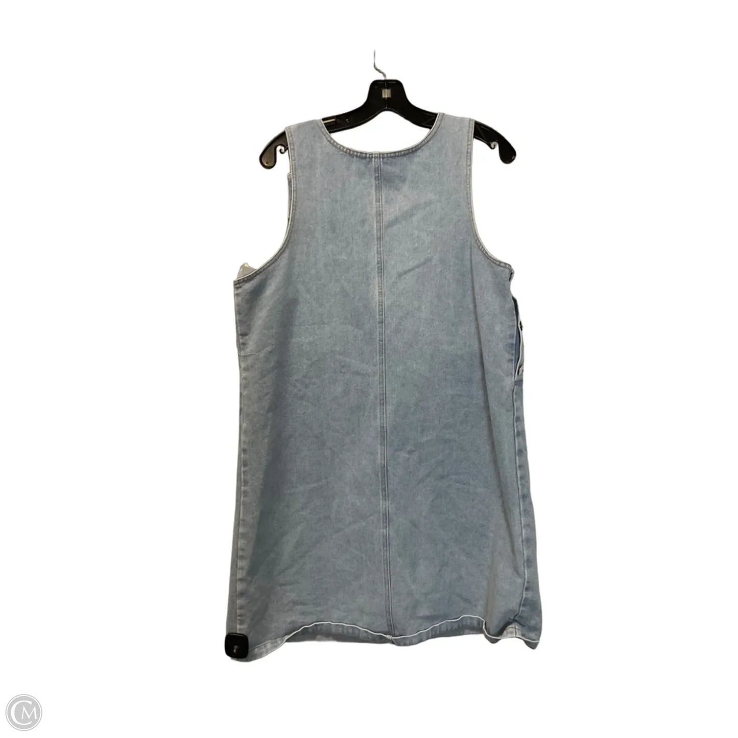 Dress Casual Short By Clothes Mentor In Blue Denim, Size: M