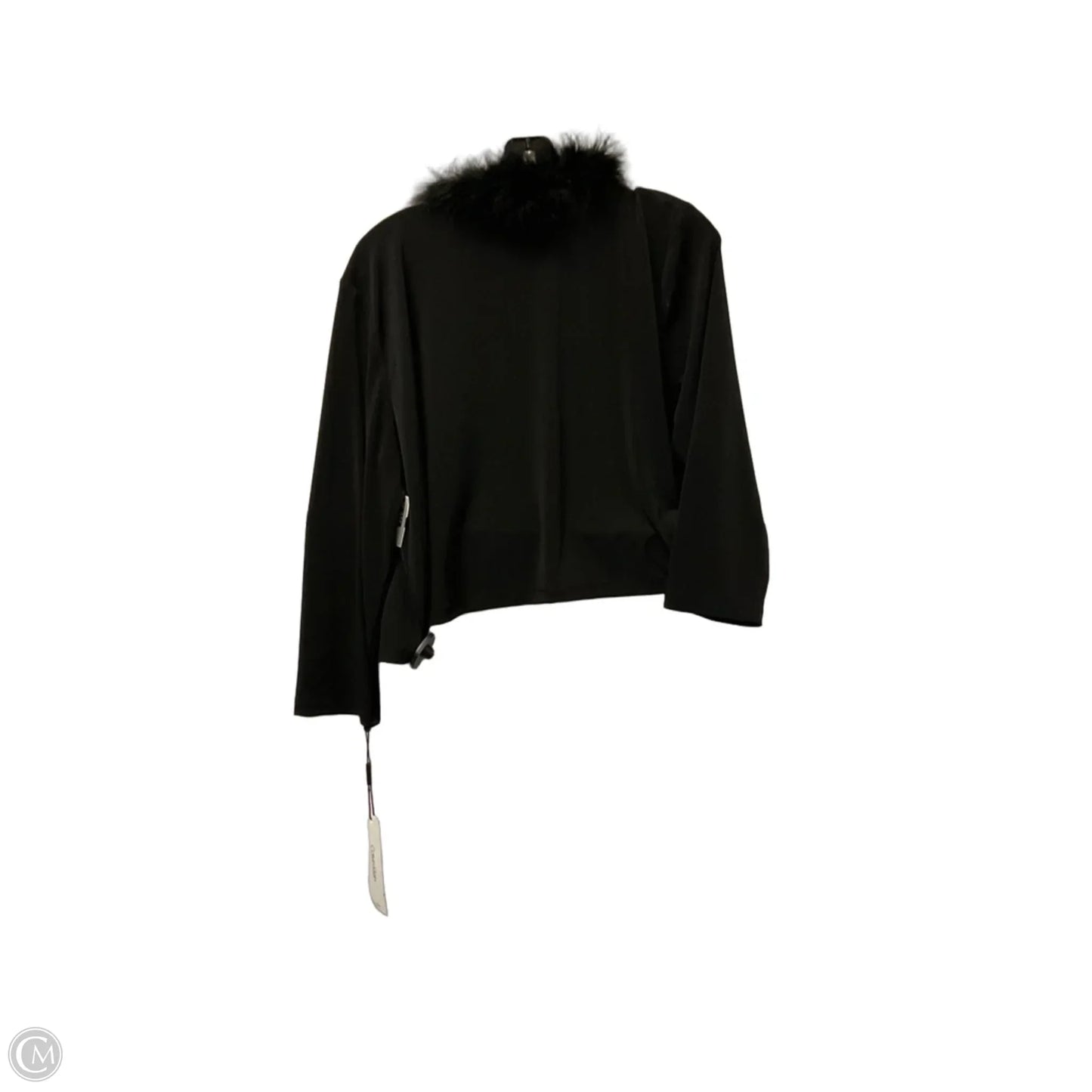 Cardigan By Calvin Klein In Black, Size: Xl