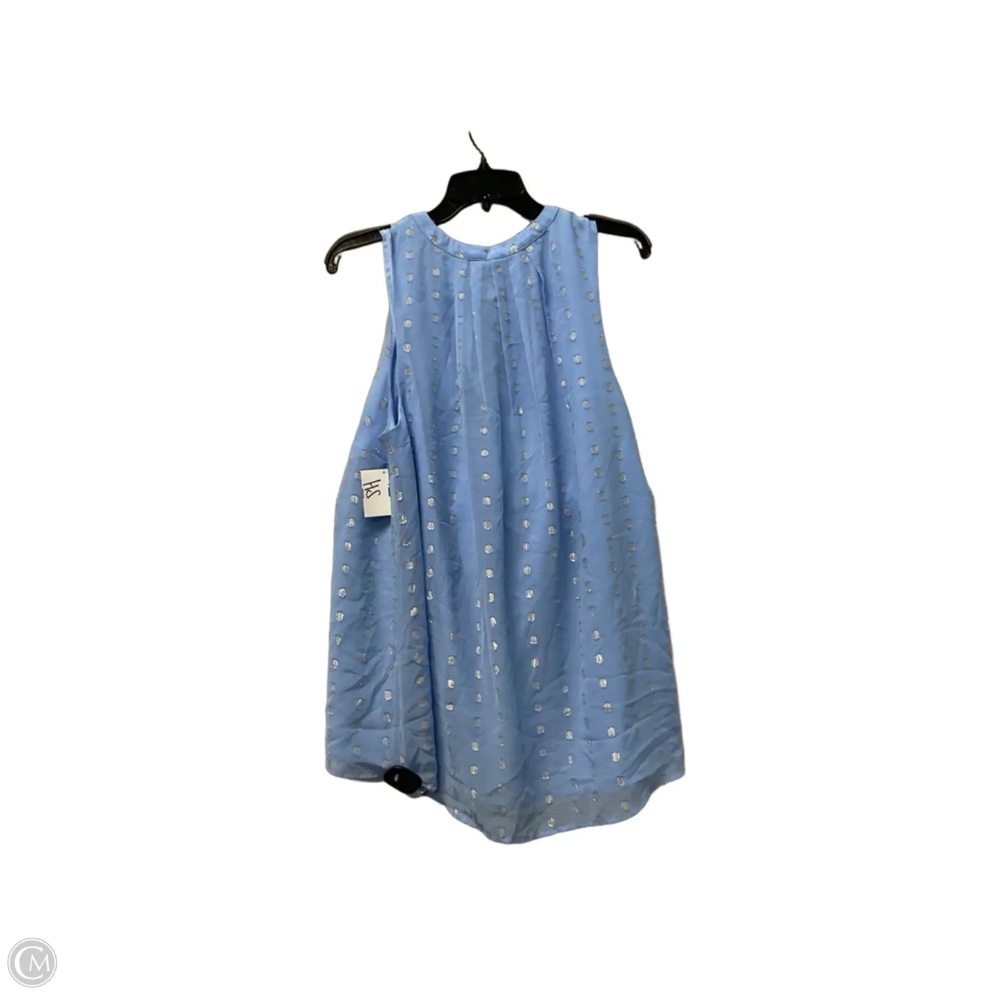 Top Sleeveless By Crown And Ivy In Blue, Size: 1x