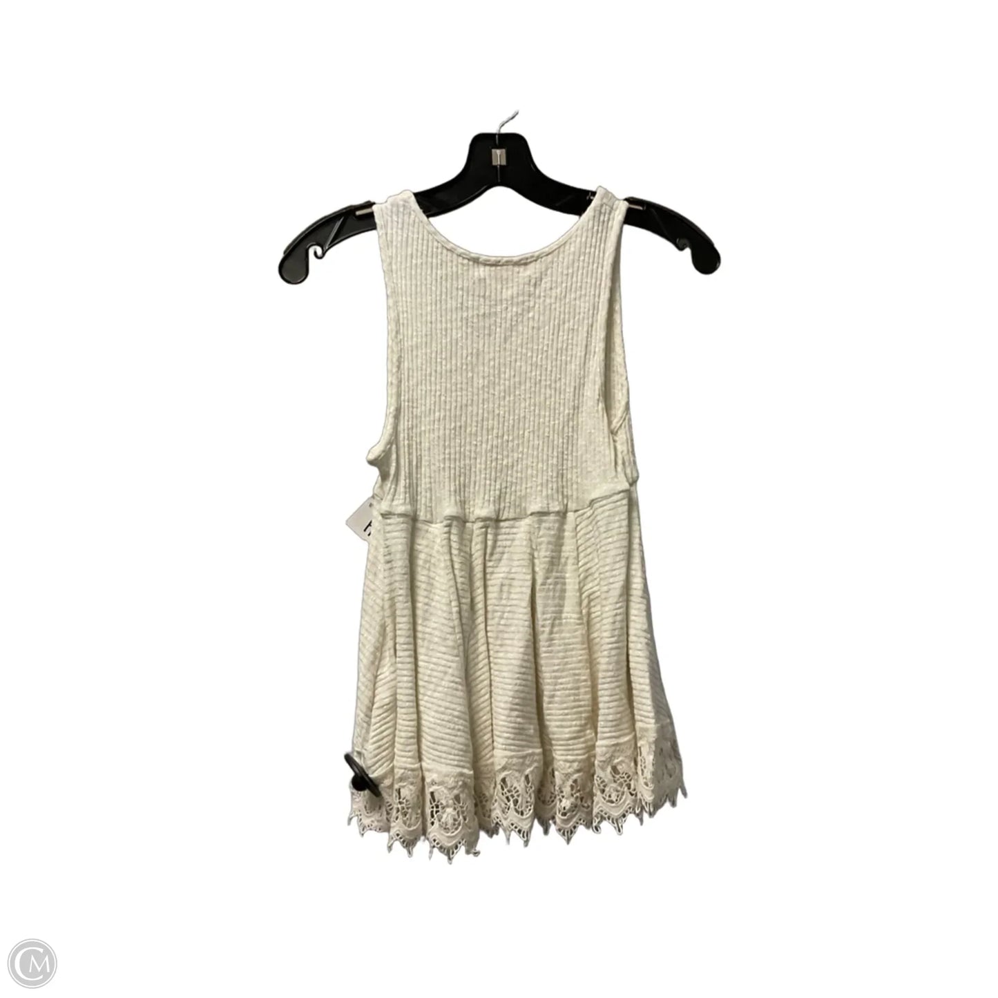 Top Sleeveless By Altard State In Cream, Size: L