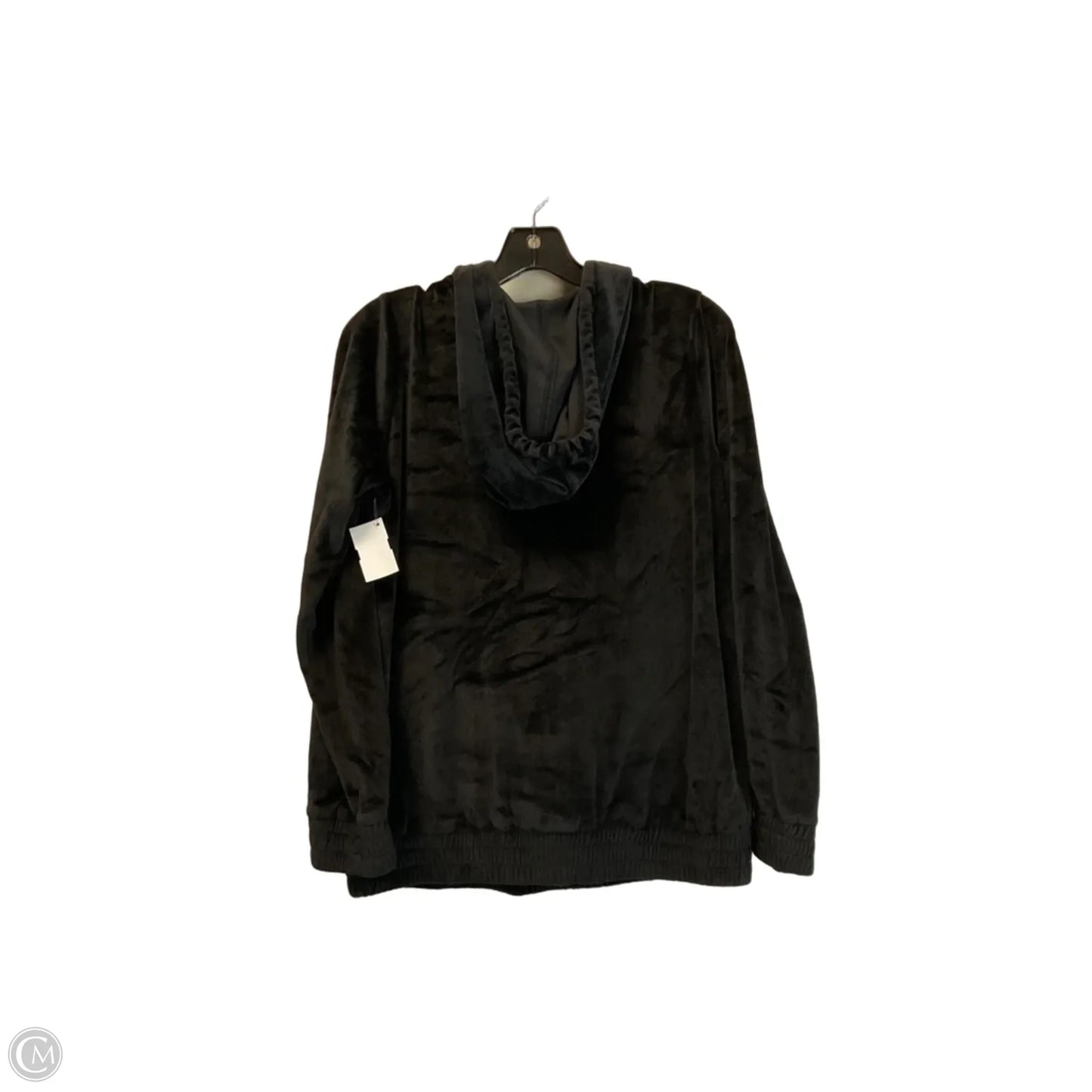 Sweatshirt Hoodie By Michael By Michael Kors In Black, Size: M