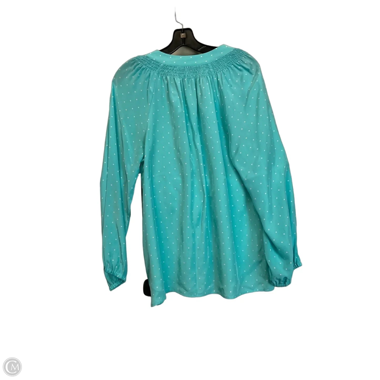 Top Long Sleeve Designer By Lilly Pulitzer In Blue, Size: L