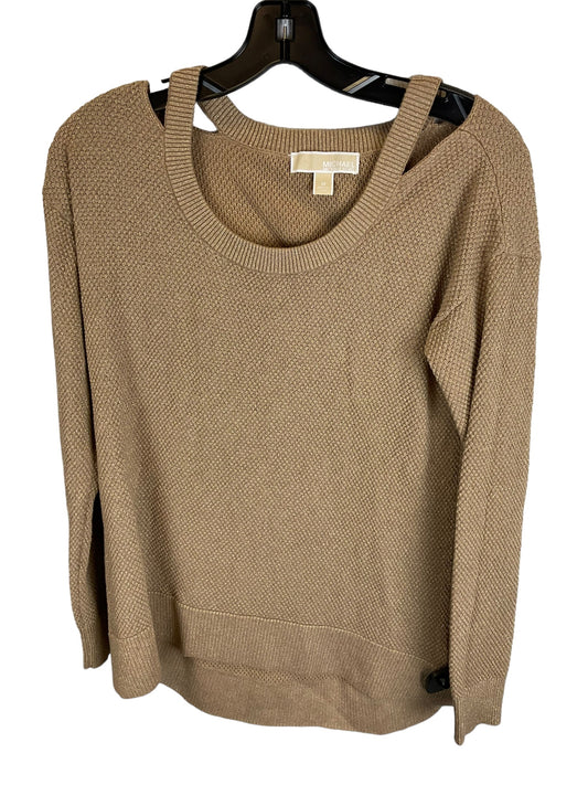 Top Long Sleeve By Michael By Michael Kors In Gold, Size: M