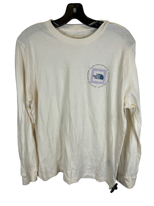 Top Long Sleeve By The North Face In Cream, Size: L