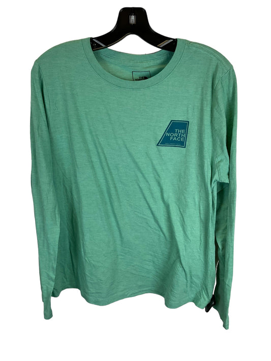 Top Long Sleeve By The North Face In Green, Size: Xl