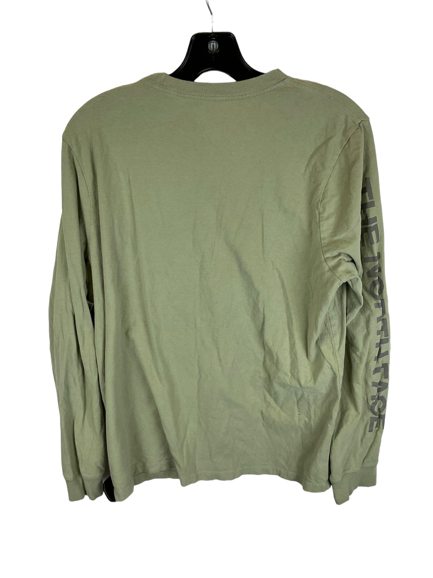 Top Long Sleeve By The North Face In Green, Size: L