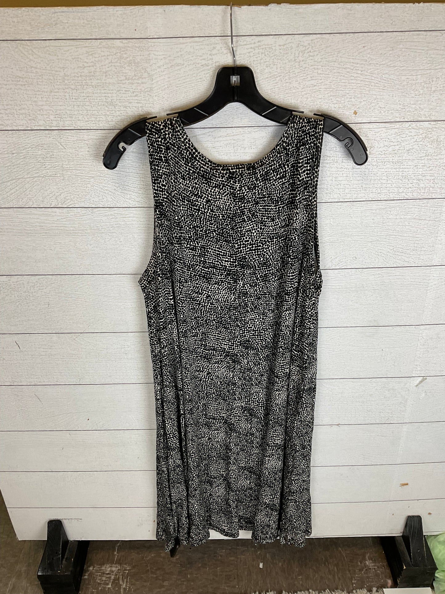 Animal Print Dress Casual Short Philosophy, Size 1x