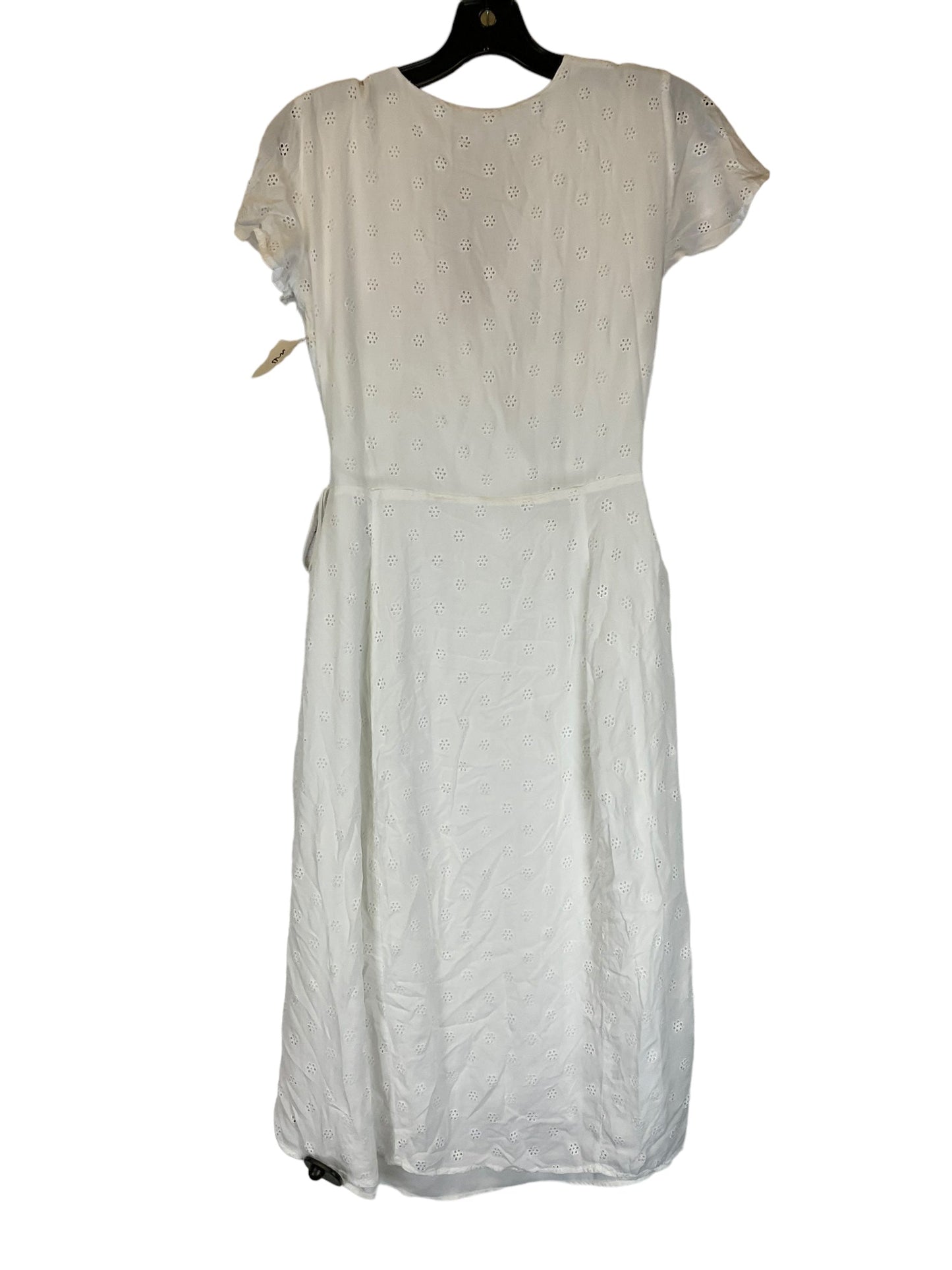 White Dress Casual Midi Vince Camuto, Size S