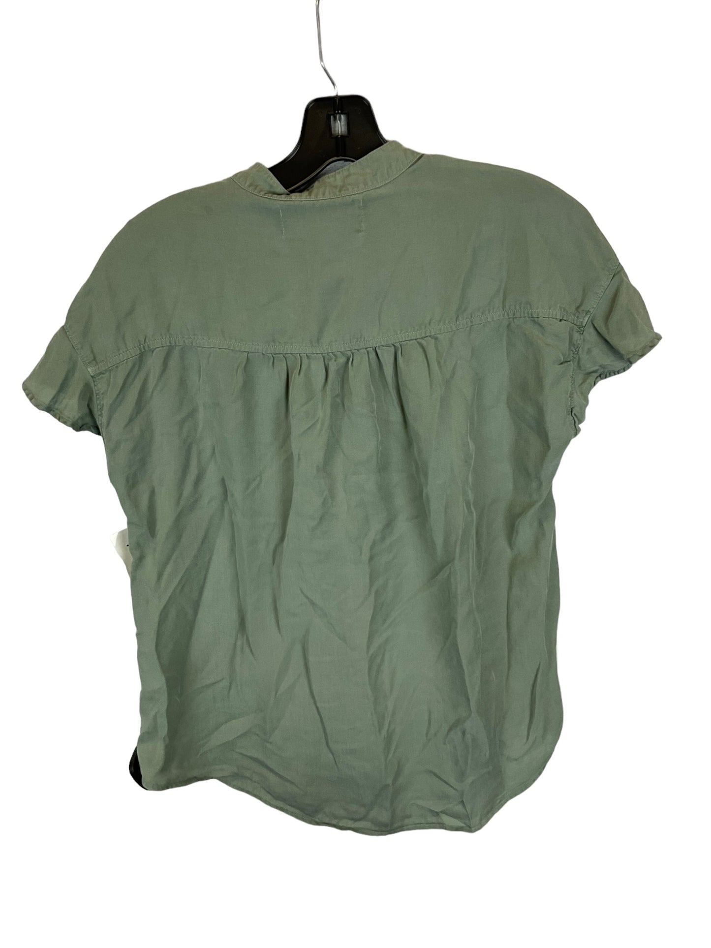 Green Top Short Sleeve Cloth & Stone, Size Xs