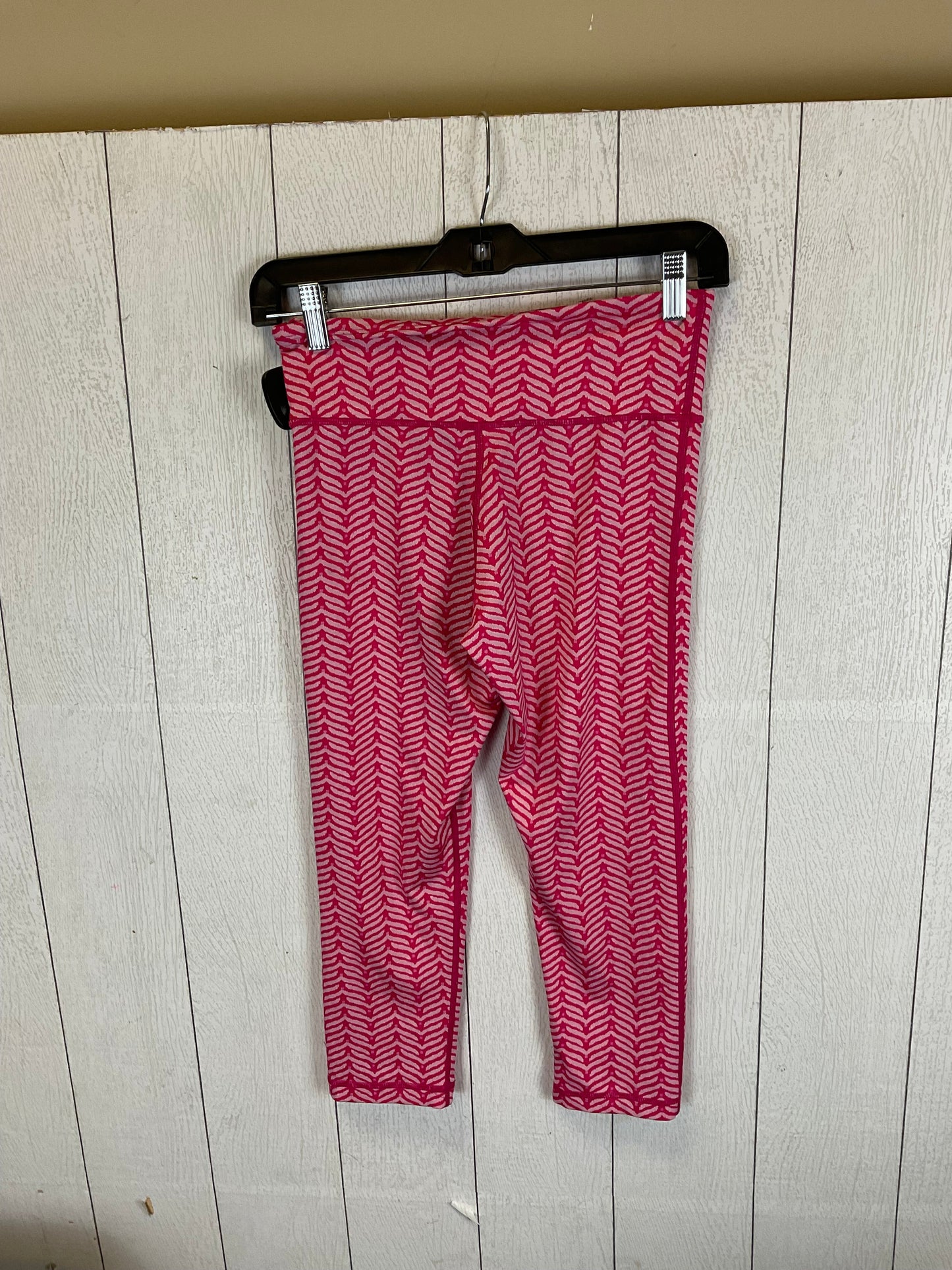 Pink Athletic Leggings Capris Vineyard Vines, Size Xs