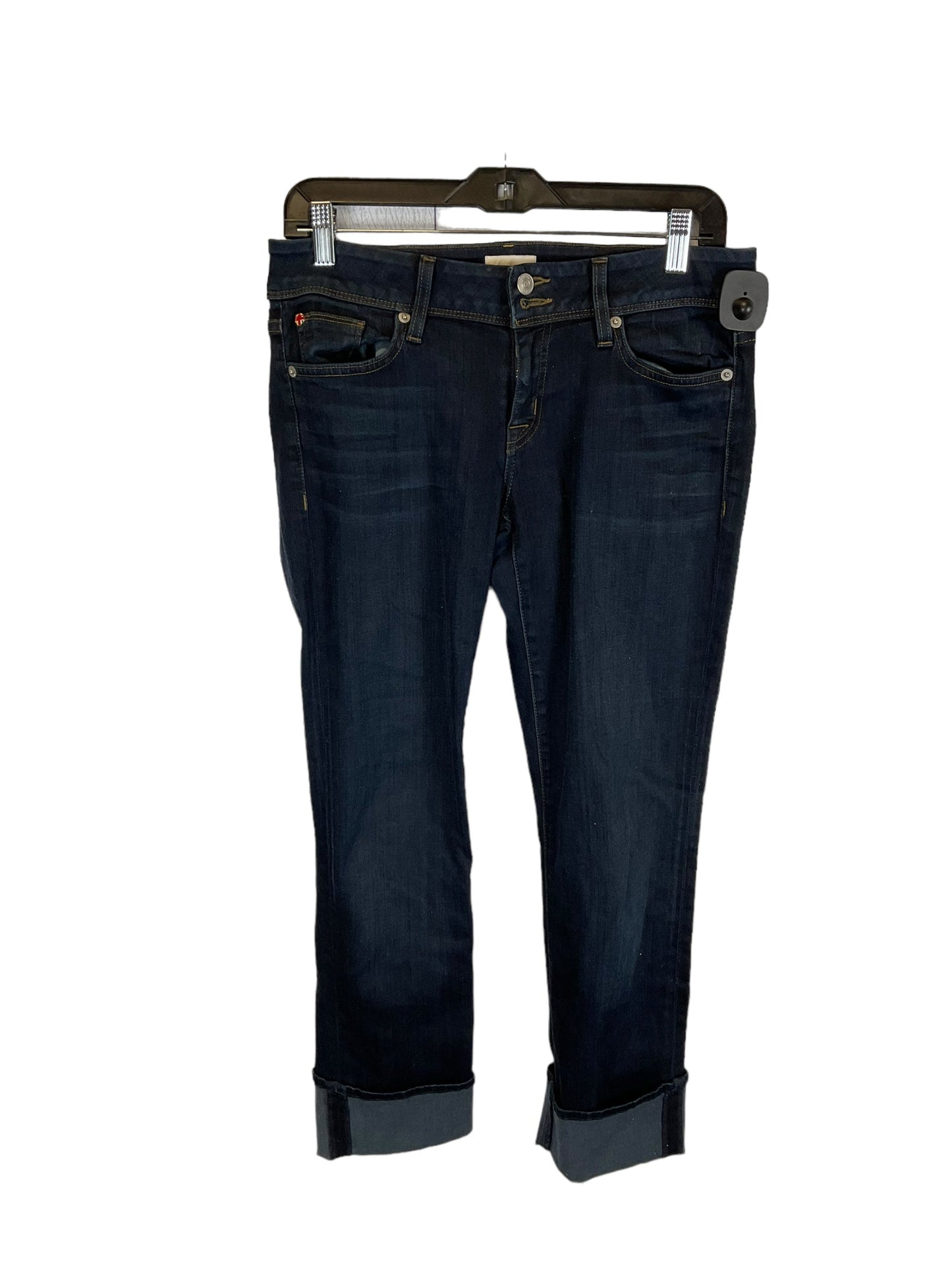 Blue Denim Pants Designer Hudson, Size 6