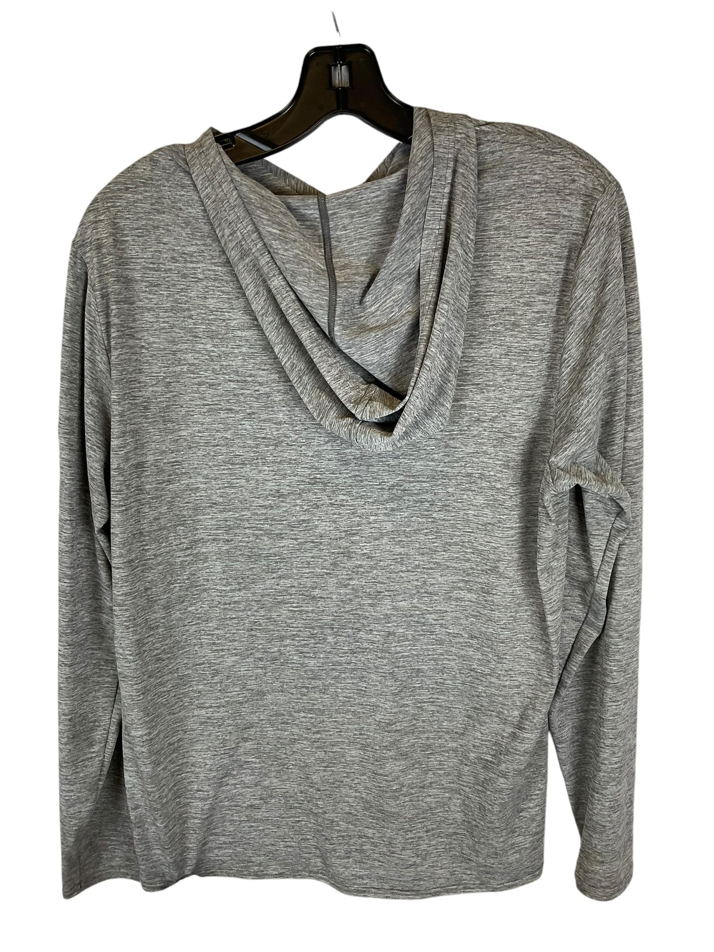 Top Long Sleeve Designer By Patagonia In Grey, Size: M