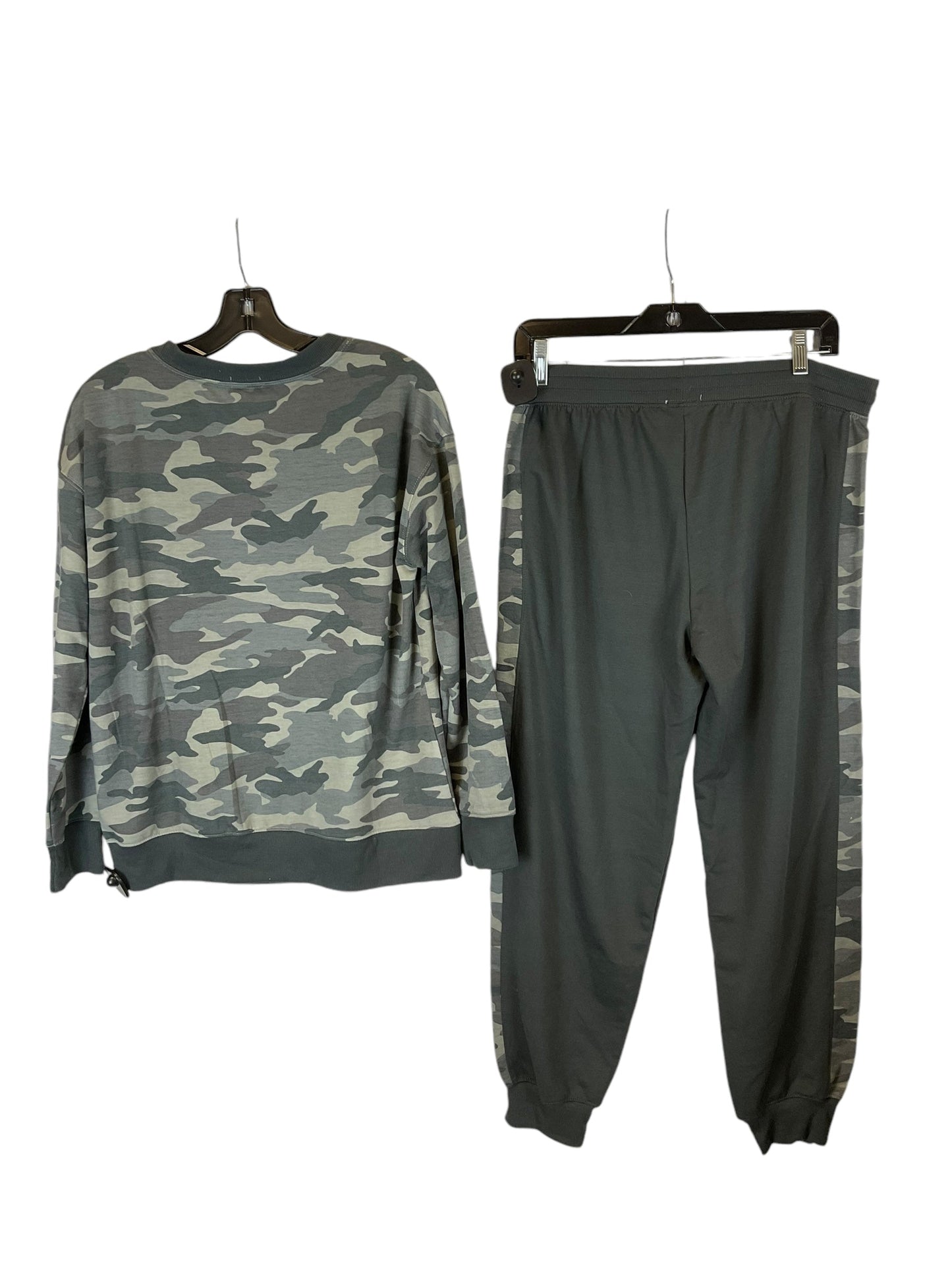 Pants Set 2pc By Splendid In Camouflage Print, Size: S