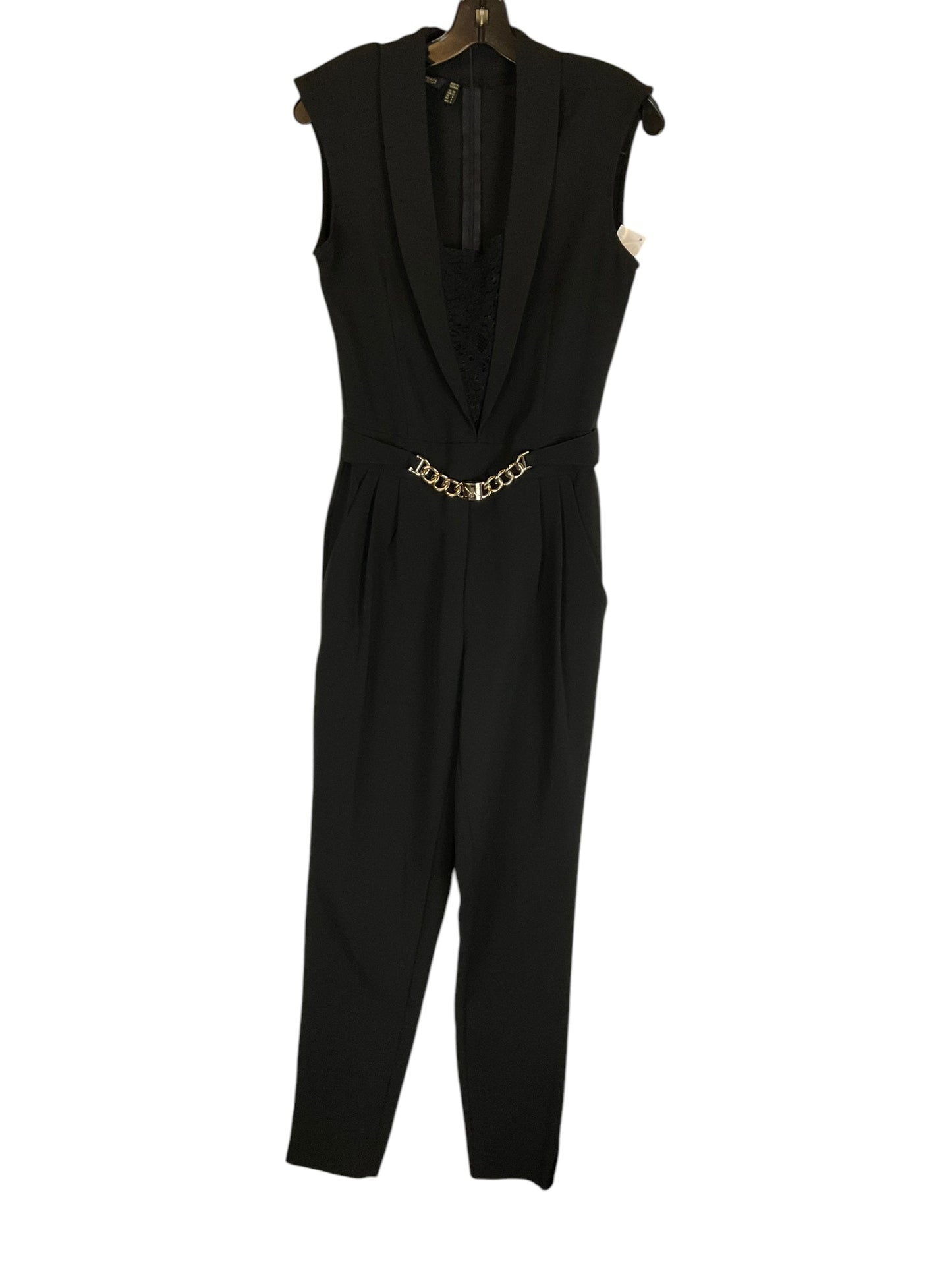 Jumpsuit By Kardashian Kollections In Black, Size: 4